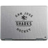 NHL San Jose Sharks Black Text Notebook 9 Pro 13in (2017) Skin