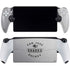 NHL San Jose Sharks Black Text PlayStation Portal Remote Player Skin