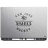 NHL San Jose Sharks Black Text Dell Precision Skin