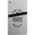 NHL San Jose Sharks Black Text PS5 Pro Console Skin