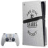 NHL San Jose Sharks Black Text PlayStation PS5 Skins