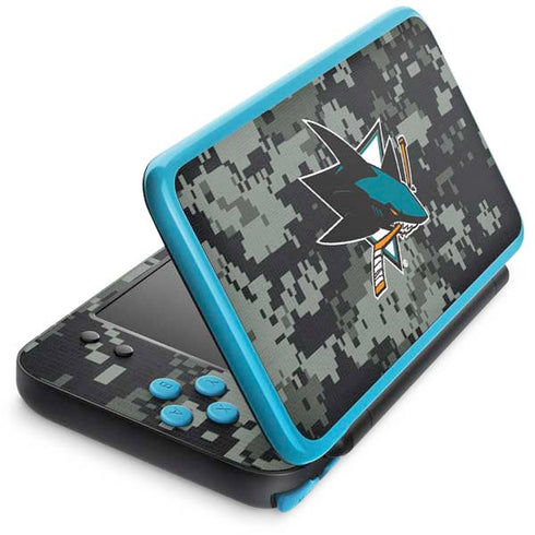 NHL San Jose Sharks Camo Nintendo Skins