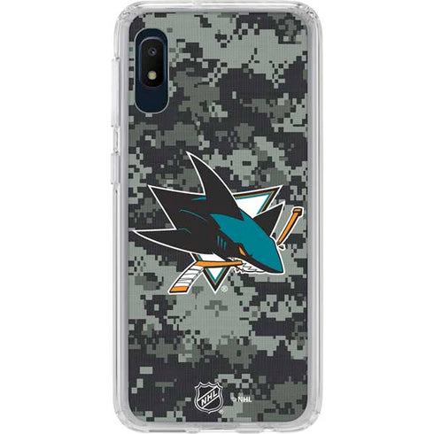 NHL San Jose Sharks Camo Galaxy Cases