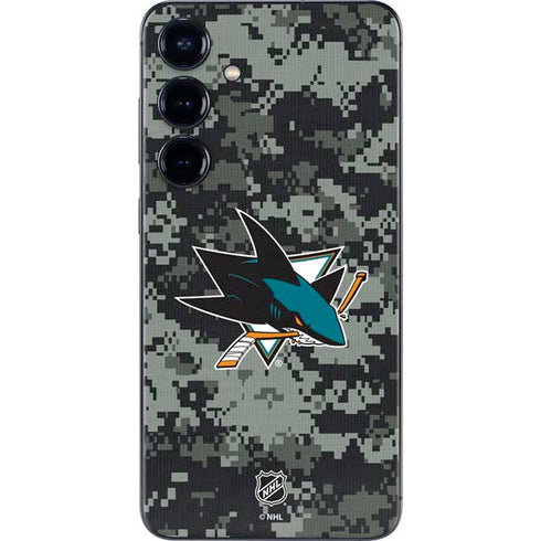 NHL San Jose Sharks Camo Galaxy A16 5G Skin