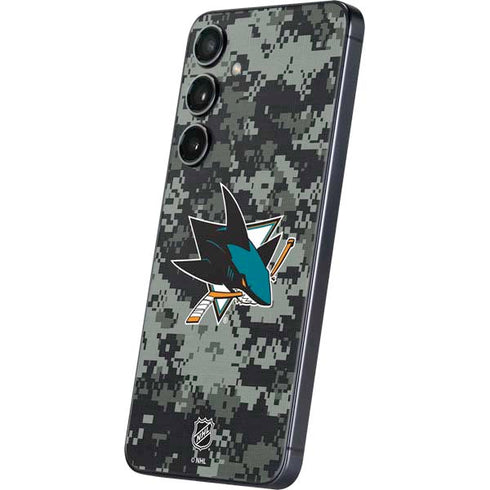 NHL San Jose Sharks Camo Galaxy A16 5G Skin