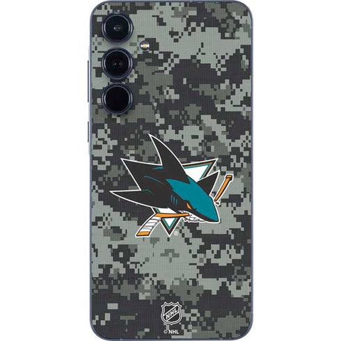 NHL San Jose Sharks Camo Galaxy A36 5G Skin