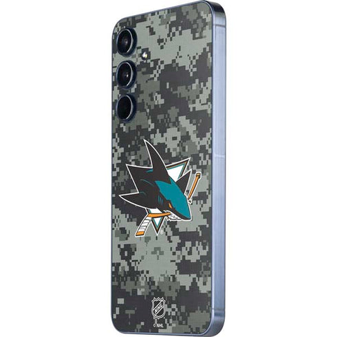 NHL San Jose Sharks Camo Galaxy A36 5G Skin