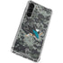 NHL San Jose Sharks Camo Galaxy S24 FE Clear Case