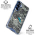 NHL San Jose Sharks Camo Galaxy S25 Clear Case