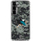 NHL San Jose Sharks Camo Galaxy S26 Plus Clear Case