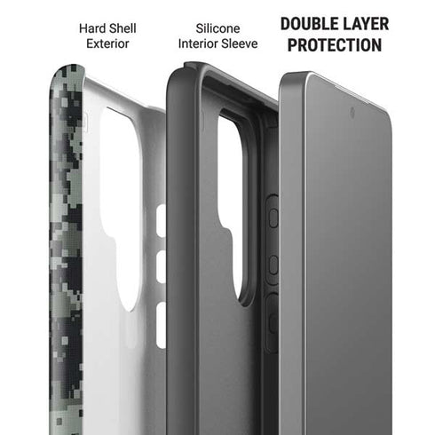 NHL San Jose Sharks Camo Galaxy S26 Ultra Impact Case
