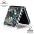 NHL San Jose Sharks Camo Galaxy Z Flip6 Clear Case