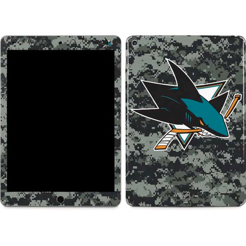 NHL San Jose Sharks Camo iPad Skins