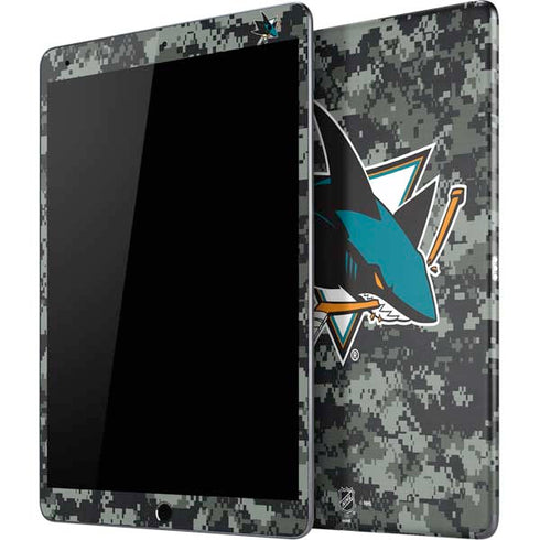 NHL San Jose Sharks Camo iPad Skins