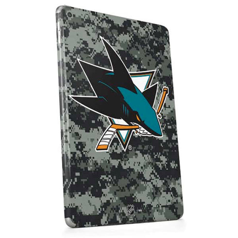 NHL San Jose Sharks Camo Apple iPad Skin