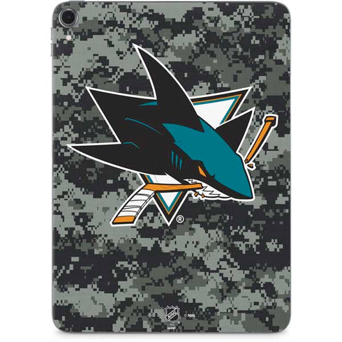 NHL San Jose Sharks Camo Apple iPad Pro Skin