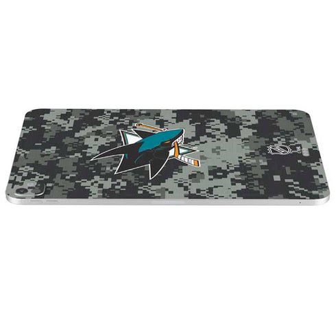 NHL San Jose Sharks Camo iPad Pro 13in M4 (2024) Skin