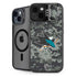 NHL San Jose Sharks Camo iPhone 14 Kickstand Case
