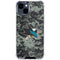 NHL San Jose Sharks Camo iPhone 15 Clear Case