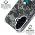 NHL San Jose Sharks Camo iPhone 16 Clear Case