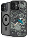 NHL San Jose Sharks Camo iPhone 16 Kickstand Case