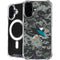 NHL San Jose Sharks Camo iPhone 16 MagSafe Case