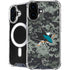 NHL San Jose Sharks Camo iPhone 16 MagSafe Case