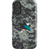 NHL San Jose Sharks Camo iPhone 16 Plus Impact Case