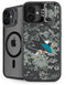 NHL San Jose Sharks Camo iPhone 16 Plus Kickstand Case
