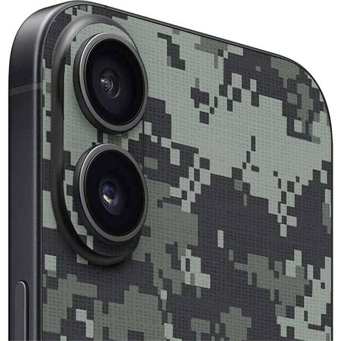 NHL San Jose Sharks Camo iPhone 16 Plus Skin