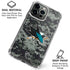 NHL San Jose Sharks Camo iPhone 16 Pro Clear Case