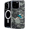 NHL San Jose Sharks Camo iPhone 16 Pro MagSafe Case