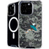 NHL San Jose Sharks Camo iPhone 16 Pro MagSafe Case