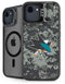NHL San Jose Sharks Camo iPhone 16e Kickstand Case