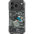 NHL San Jose Sharks Camo iPhone 18 Pro Clear Case