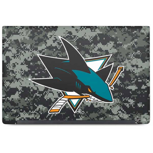 NHL San Jose Sharks Camo Dell Latitude Skin