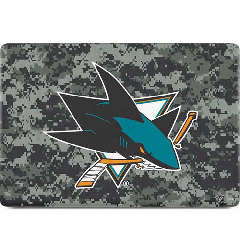 NHL San Jose Sharks Camo MacBook Skins