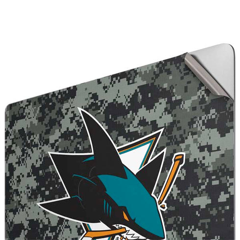 NHL San Jose Sharks Camo Apple MacBook Pro 16-inch Skin