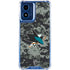 NHL San Jose Sharks Camo Moto G 5G (2024) Clear Case