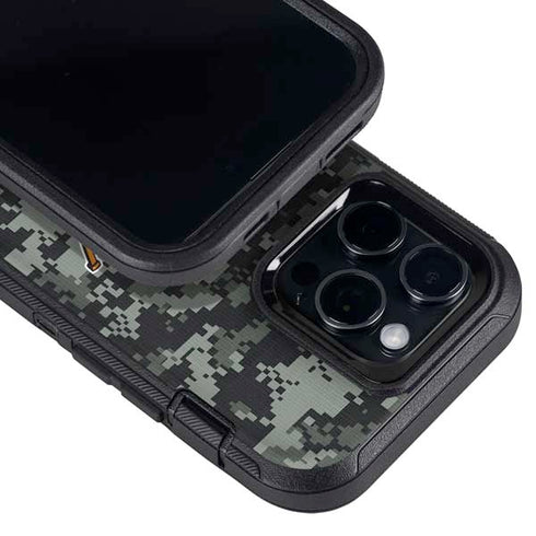 NHL San Jose Sharks Camo Otterbox Defender iPhone Skin