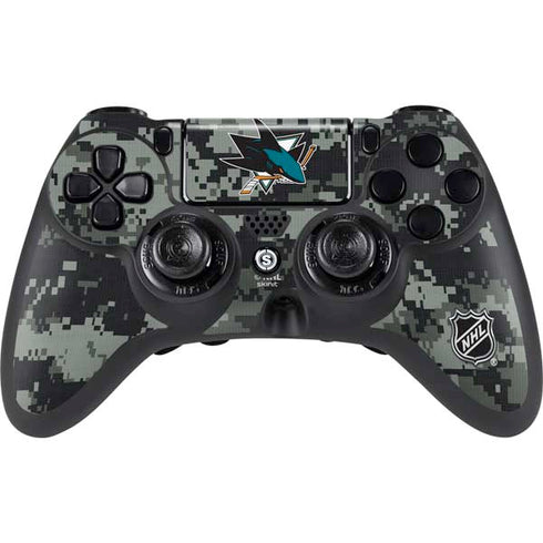 NHL San Jose Sharks Camo PlayStation PS4 Skins