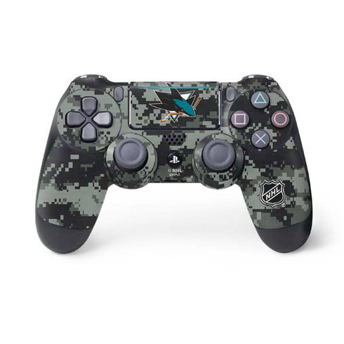 NHL San Jose Sharks Camo PlayStation PS4 Skins