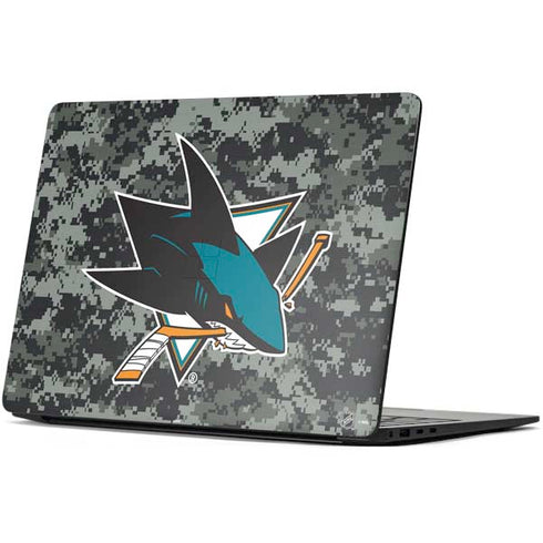 NHL San Jose Sharks Camo Surface Laptop 7 13.8in Skin