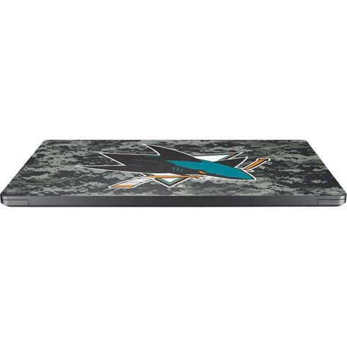 NHL San Jose Sharks Camo Surface Laptop 7 13.8in Skin