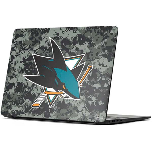 NHL San Jose Sharks Camo Surface Laptop 7 15in Skin