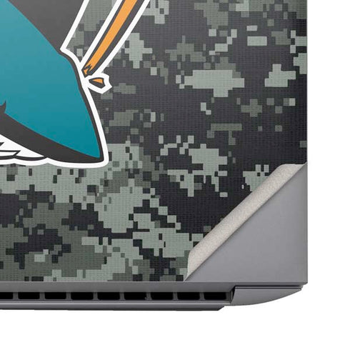 NHL San Jose Sharks Camo HP ZBook Fury 16 G10 Skin