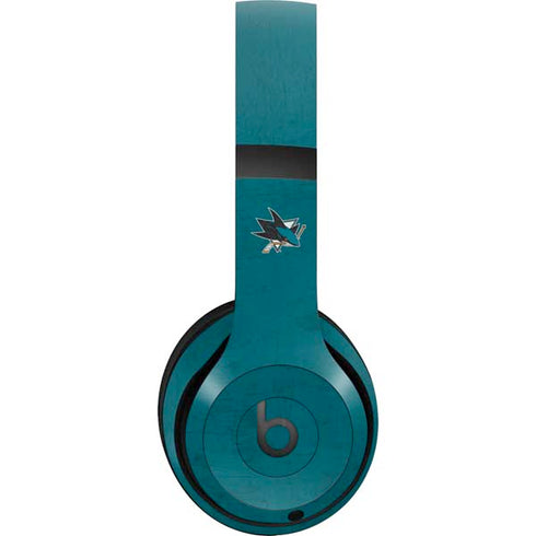 NHL San Jose Sharks Distressed Beats Studio Pro Wireless Headphones Skin