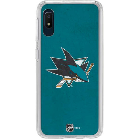 NHL San Jose Sharks Distressed Galaxy Cases