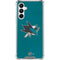 NHL San Jose Sharks Distressed Galaxy A16 5G Clear Case