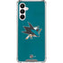 NHL San Jose Sharks Distressed Galaxy A16 5G Clear Case